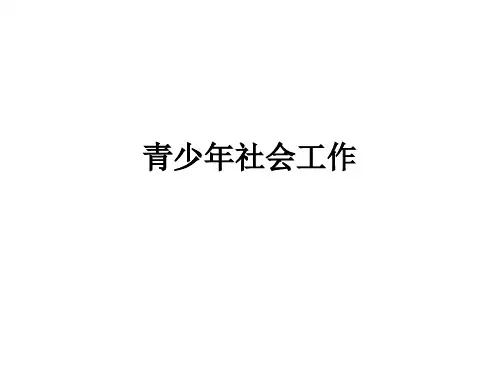 青少年社会工作
