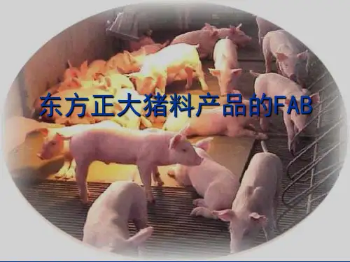 正大猪料产品的FAB