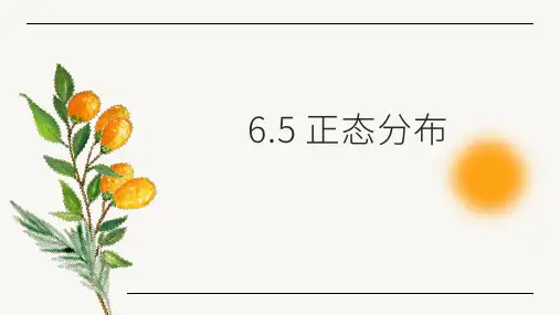 正态分布ppt课件