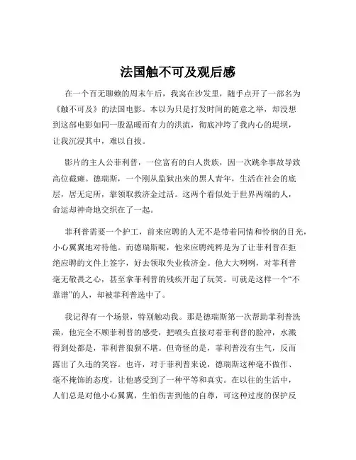 法国触不可及观后感