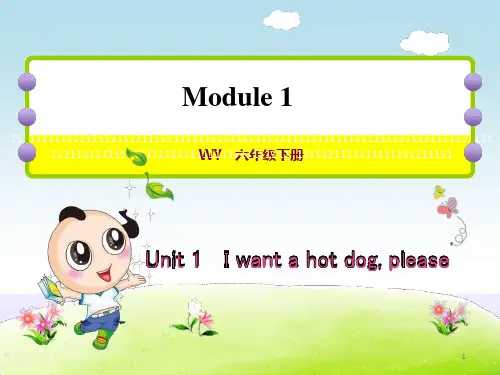 外研版六年级英语下册Module-1-单元ppt课件