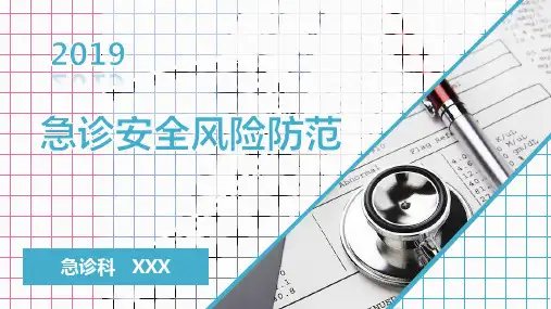 急诊安全风险防范 ppt课件