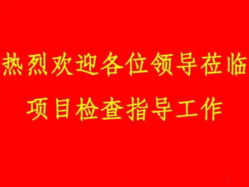 绿色施工中期验收汇报ppt课件