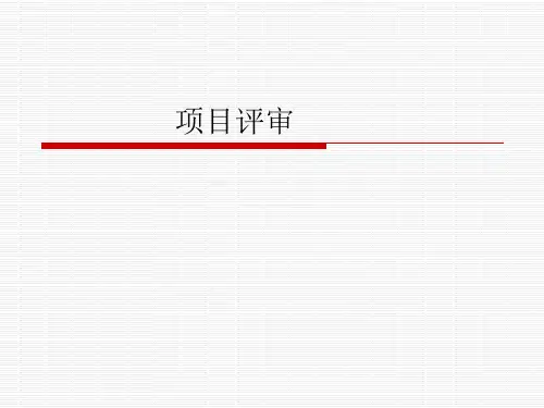 项目评审.ppt