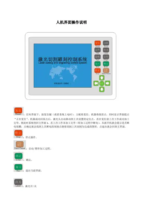 普汉运动控制卡lc980人机界面说明书