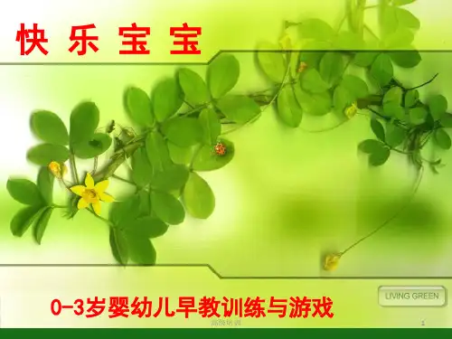 0-3岁婴幼儿教育(早教训练课程)[优质内容]