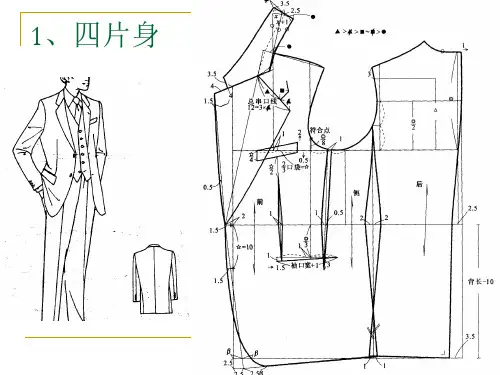 男装结构设计2