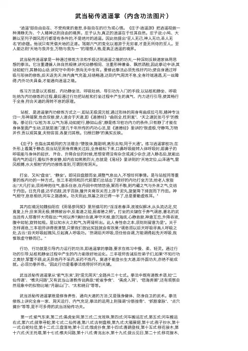 武当秘传逍遥掌（内含功法图片）