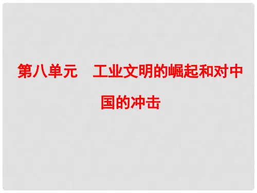 高考历史一轮复习（知识整合+史料探究+高考题透析）第8单元 考点1 新航路的开辟和欧洲殖民扩张与掠夺