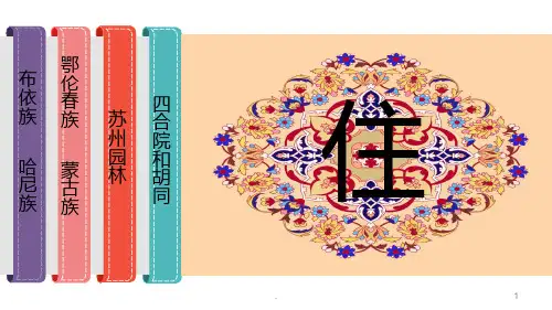 少数民族特色建筑PPT课件