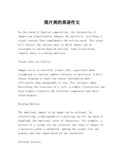 图片类的英语作文