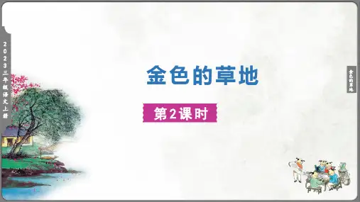 16《金色的草地》第二课时 课件(共44张PPT)