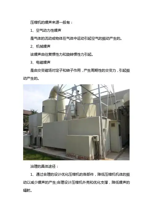 压缩机噪音如何处理