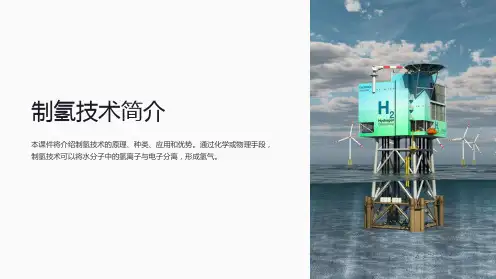 《制氢技术简介》课件