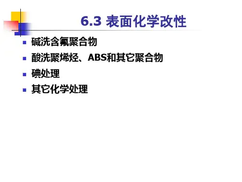 第6章表面改性2