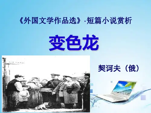 外国文学作品选读《变色龙》