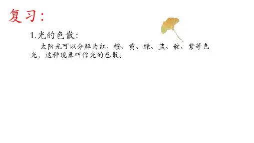 3.2人眼看不见的光(课件)八年级物理上册(苏科版)