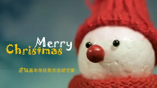 圣诞嘉年华活动方案