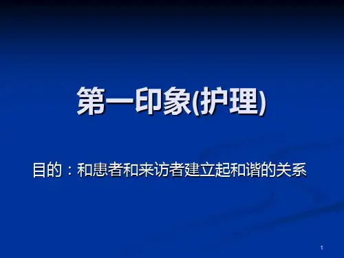 第一印象PPT课件