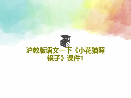 沪教版语文一下《小花猫照镜子》课件120页文档