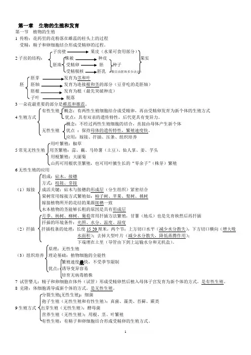 生物八年级下册
