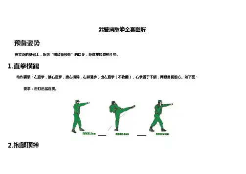 老式擒敌拳全套图解教材