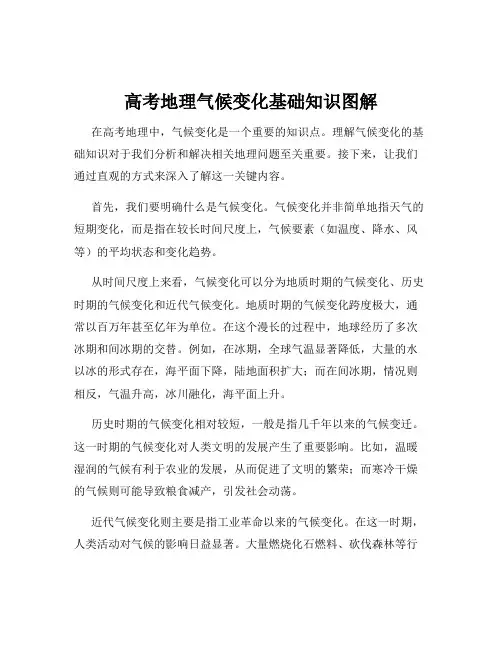 高考地理气候变化基础知识图解