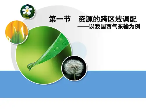 5.1资源的跨区域调配——以我国西气东输为例