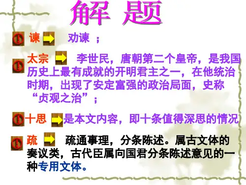 谏太宗十思疏课件最终完整版ppt