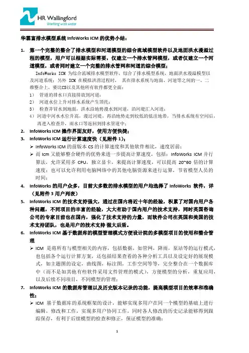 ICM 的软件优势说明1.0