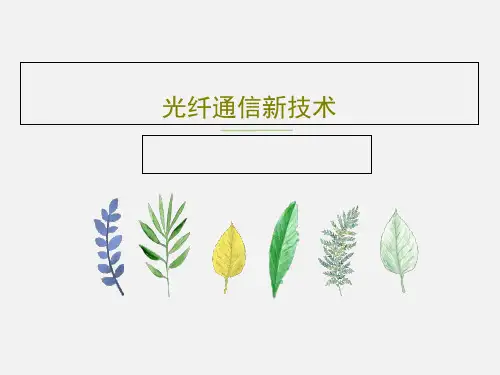 光纤通信新技术PPT共145页
