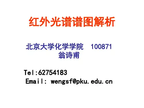 红外光谱谱图解析