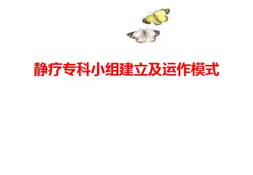 静疗专科建设.
