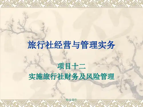旅行社经营与管理实务