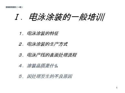 涂装培训系列-1-一般培训