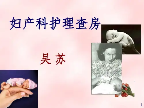 子宫肌瘤护理查房PPT课件