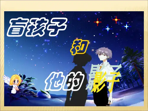 《盲孩子和他的影子》课件(共18张PPT)