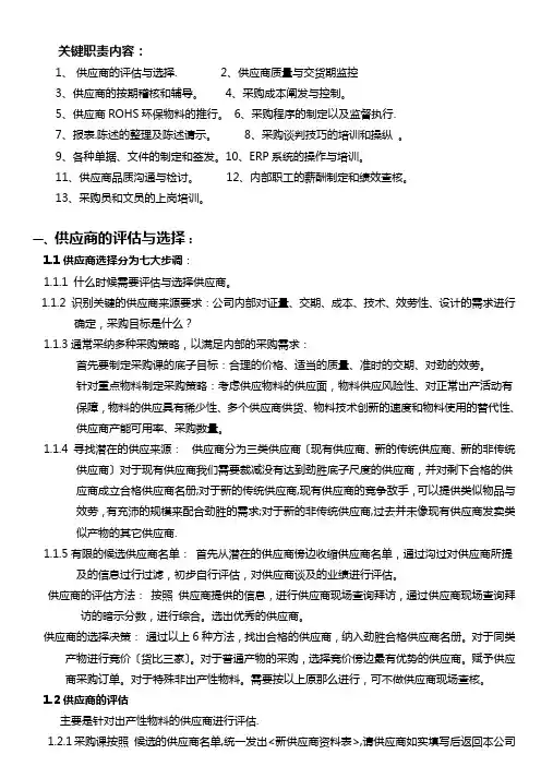 采购谈判技巧的培训课件