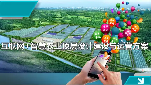 互联网+智慧农业顶层设计建设与运营方案