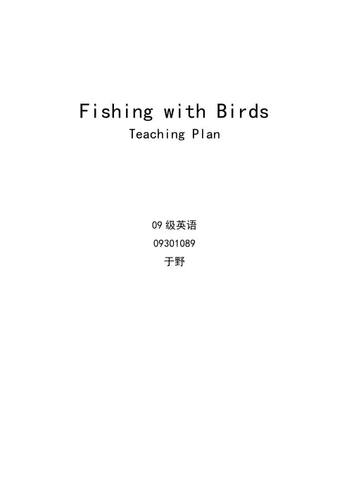 9AFishing with Birds Teaching Plan(中学教材教法)
