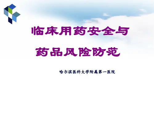 临床用药安全与风险防范 PPT课件