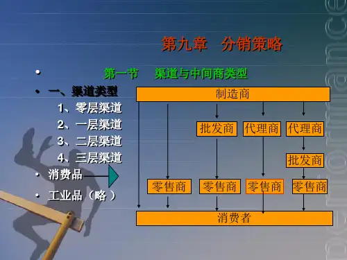市场营销课件——分销策略 (2)