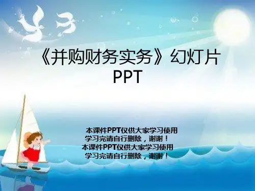 《并购财务实务》幻灯片PPT