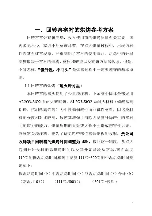 烘炉方案