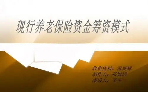 养老资金筹集模式