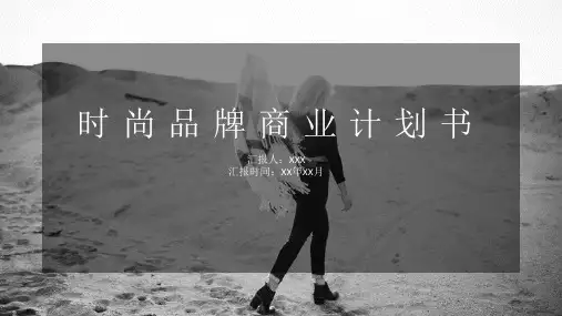 欧美极简大气商务通用模板50