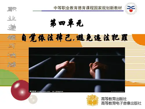 《职业道德与法律课件》第九课 预防一般违法行为