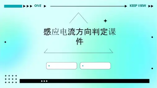 感应电流方向判定课件