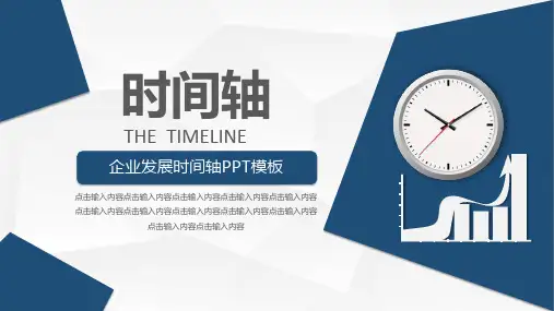 企业发展时间轴PPT模板