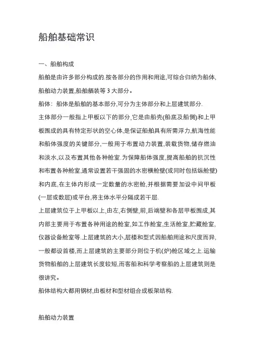 船舶基础常识